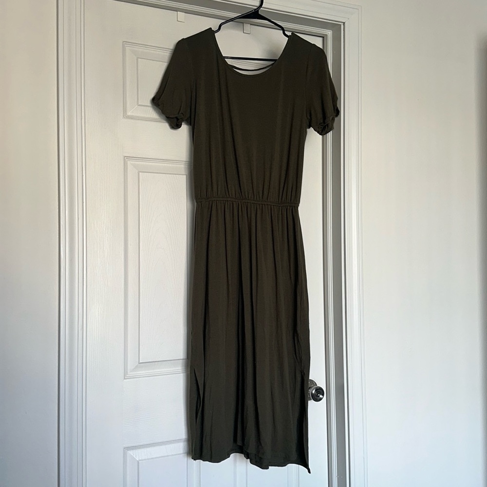 Midi Open Back Dress